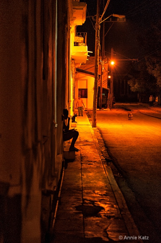 casablanca late night street scene - ID: 15076257 © Annie Katz