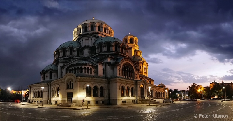 Evening in Sofia