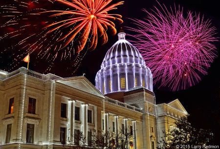Arkansas Capitol Lighting Ceremony