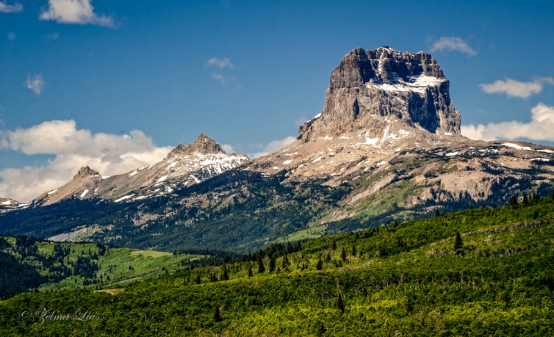 Chief Mountain in Glacier NP