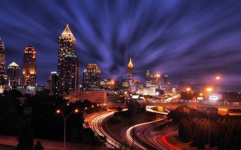 Hot-Lanta or Atlanta Night Lights