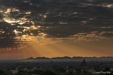 Glory Morning In Bagan