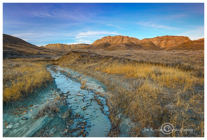 Alberta Badlands Creek