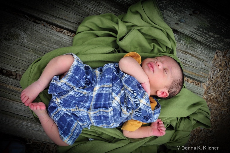 Baby on Bench