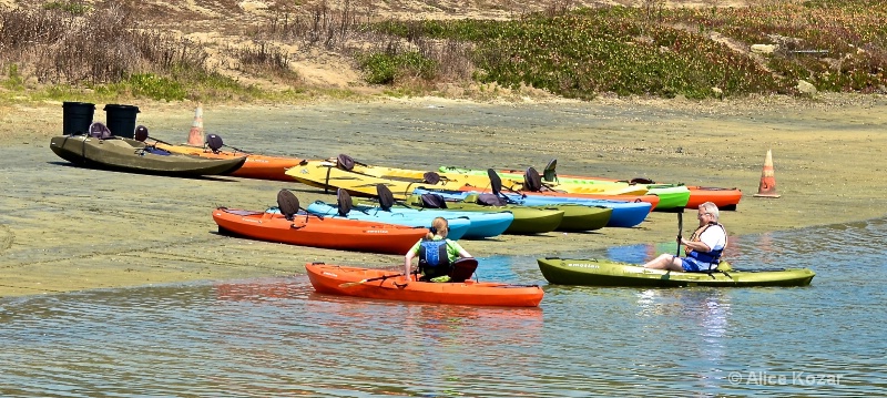 Happy Kayakers - ID: 15087499 © Alice Kozar