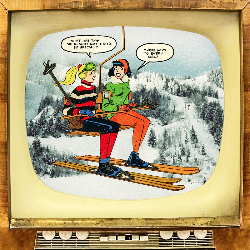 Betty & Veronica Skiing Aspen! - ID: 15089230 © Sheila Babbie