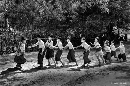 children playing