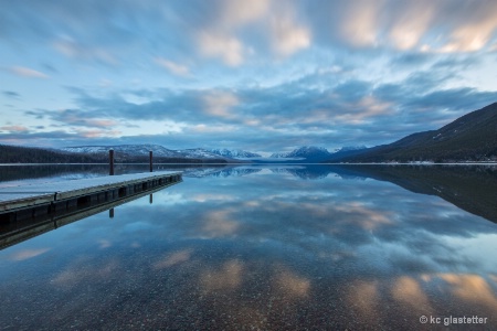 McDonald Lake on a February Morning