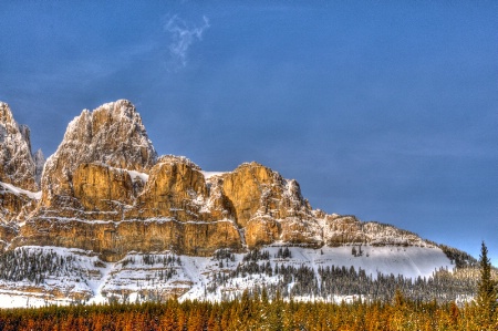 A beautiful day in Banff, Alberta