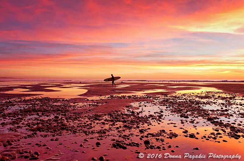 Surfer at Twilight  