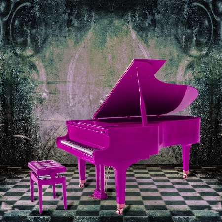 Purple Piano!