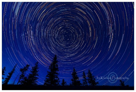 Cypress Hills Alberta Night Sky
