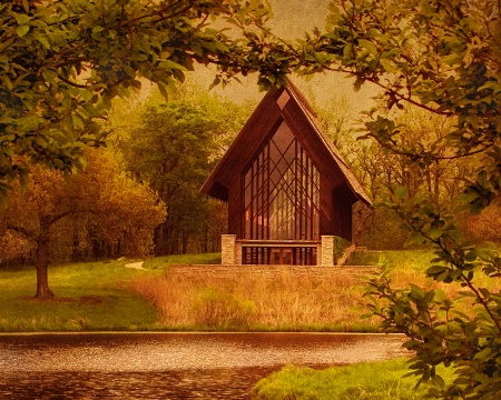 The Glass Chapel at Powell Gardens