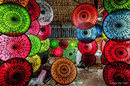 Colorful Parasols