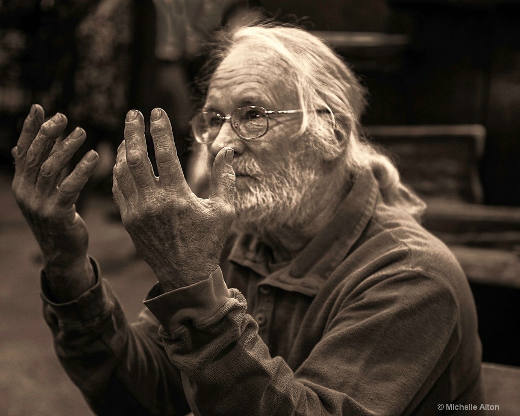 Hands of the Wood Carver