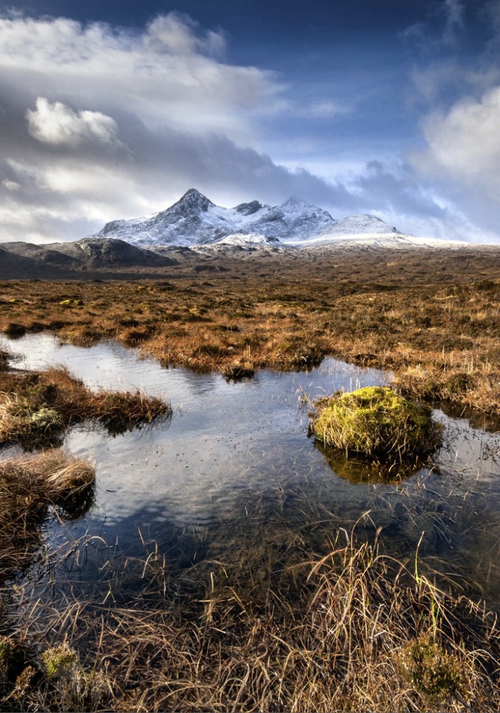 Black Cuillin from Sligachan