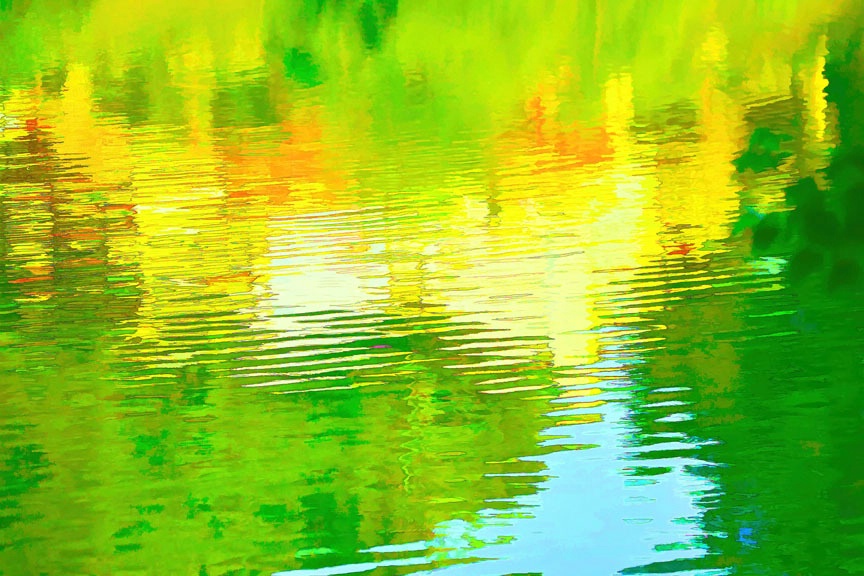 Houses Reflected in Water 3