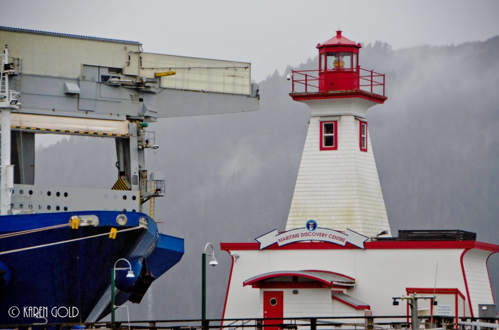 Ship and the Lighthouse - ID: 15108982 © Karen E. Gold