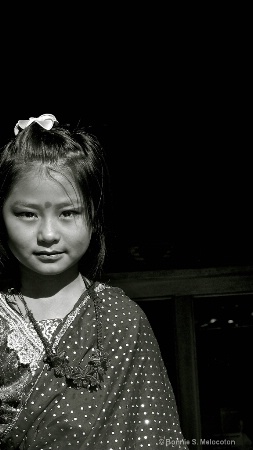 A Pretty Bhutanese Girl