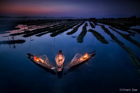 Inle lake morning