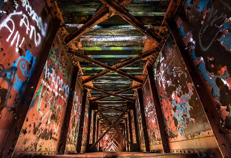 Graffiti Under the Rails