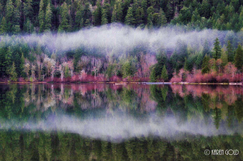 Lakeside Reflections - ID: 15118991 © Karen E. Gold