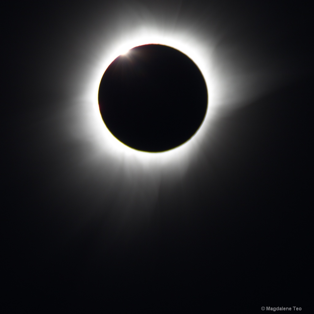 Diamond Ring shot of the Solar Eclipse - ID: 15120100 © Magdalene Teo