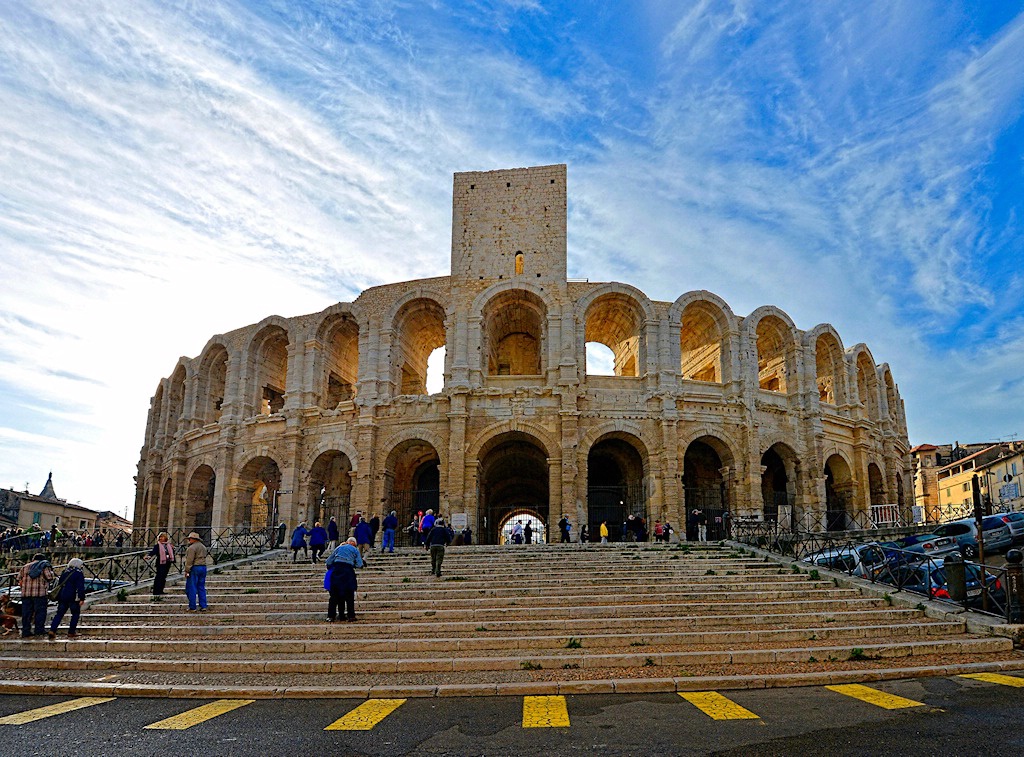 Arena in Arles, France