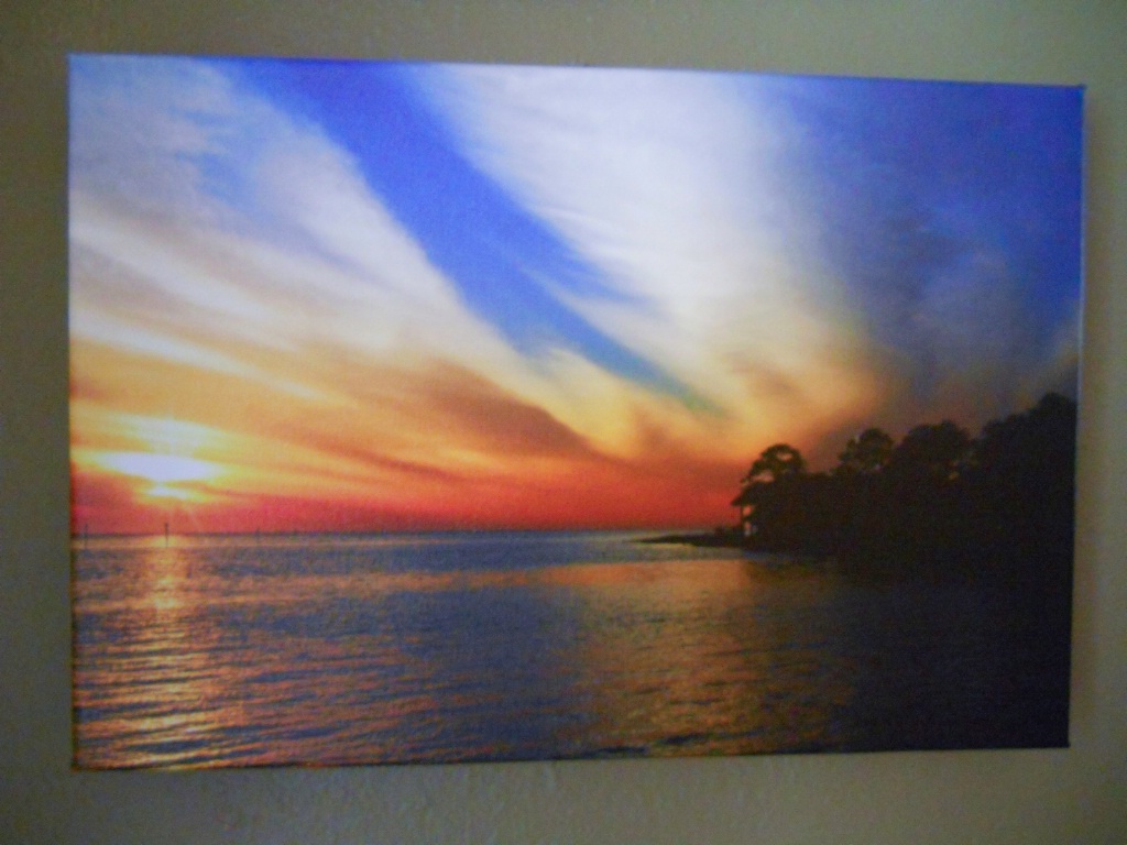 Gulf of Mexico Sunset canvas 11x16