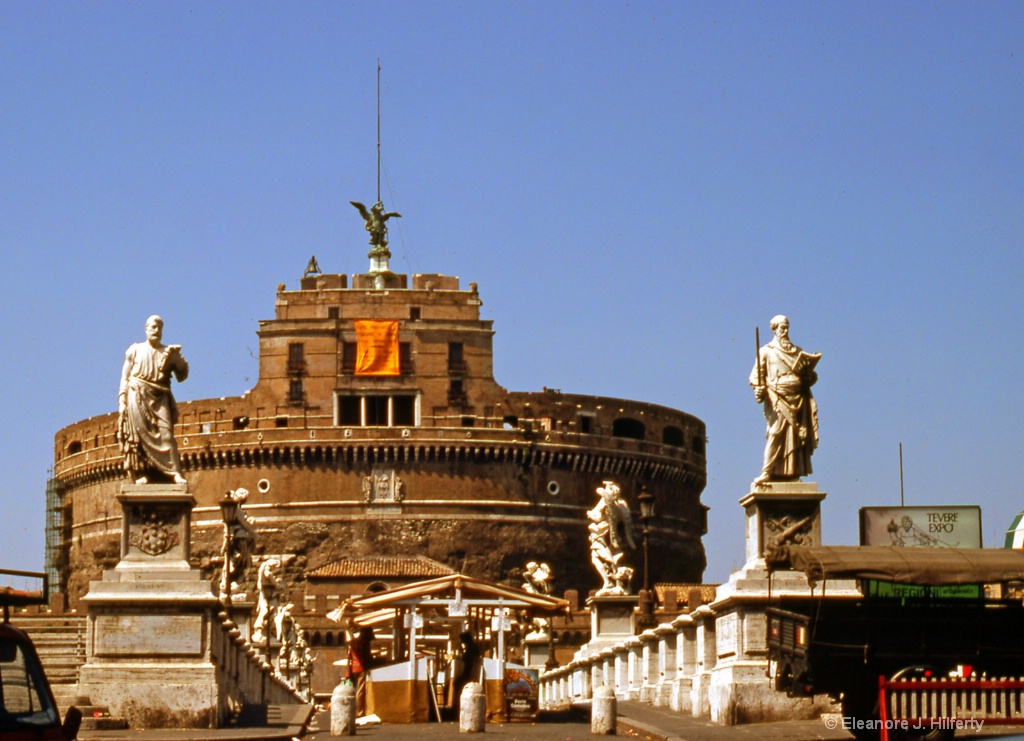 Rome, Italy<br>007Castel SantAngelo - ID: 15127656 © Eleanore J. Hilferty