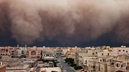 Kuwait Massive Sandstorm