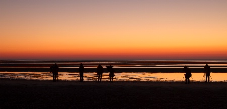 Photographing the Sunset