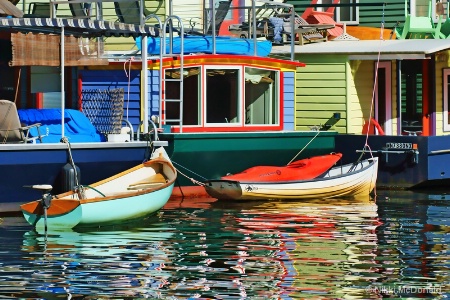 Houseboats on Lake Union