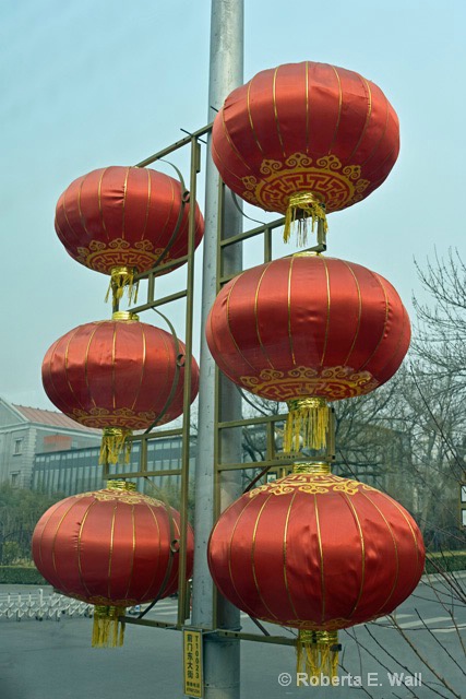 big Chinese lanterns