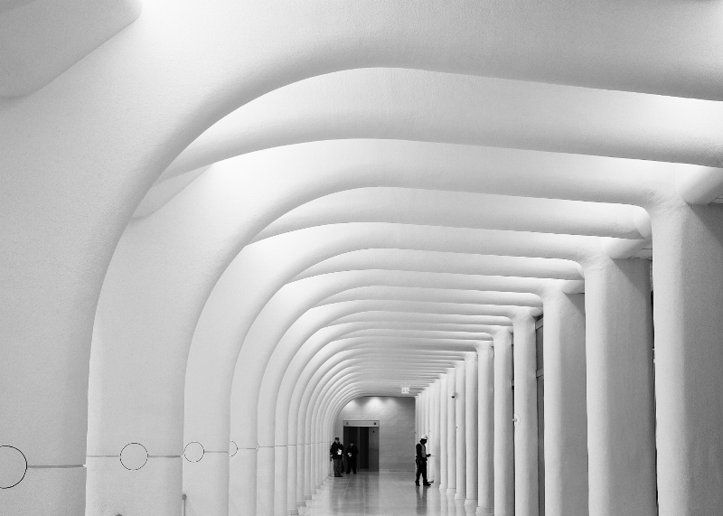 WTC PATH Station Hallway