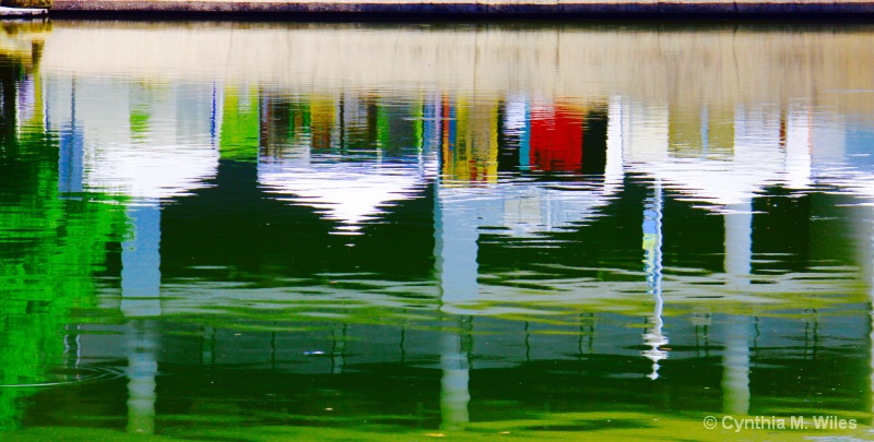 Small Pond Color - ID: 15135548 © Cynthia M. Wiles