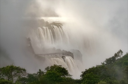 Iguazu Through The Mist