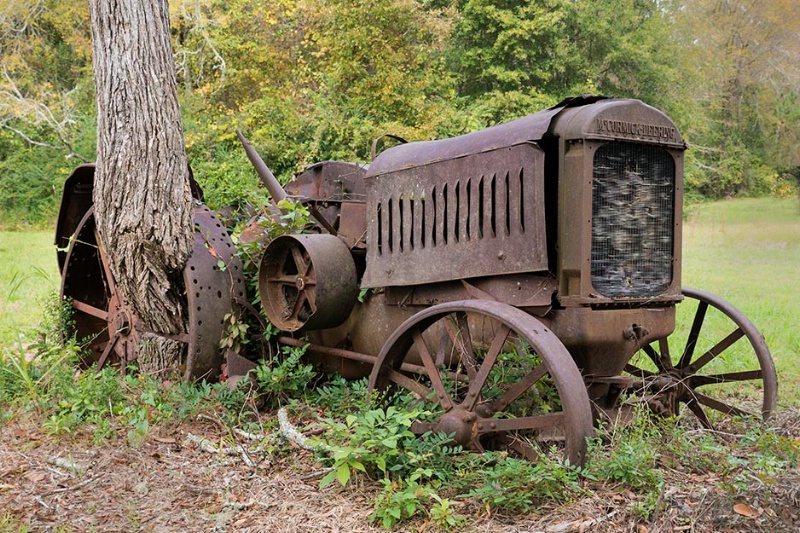 Old Tractor, Troy, SC - ID: 15140287 © george w. sharpton