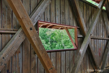 Covered Bridge Window