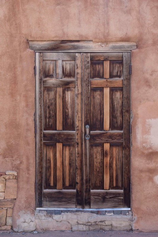 Santa Fe Door - ID: 15146019 © Patricia A. Casey