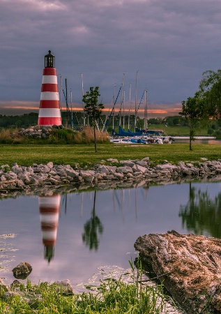 Lighthouse By The Lake