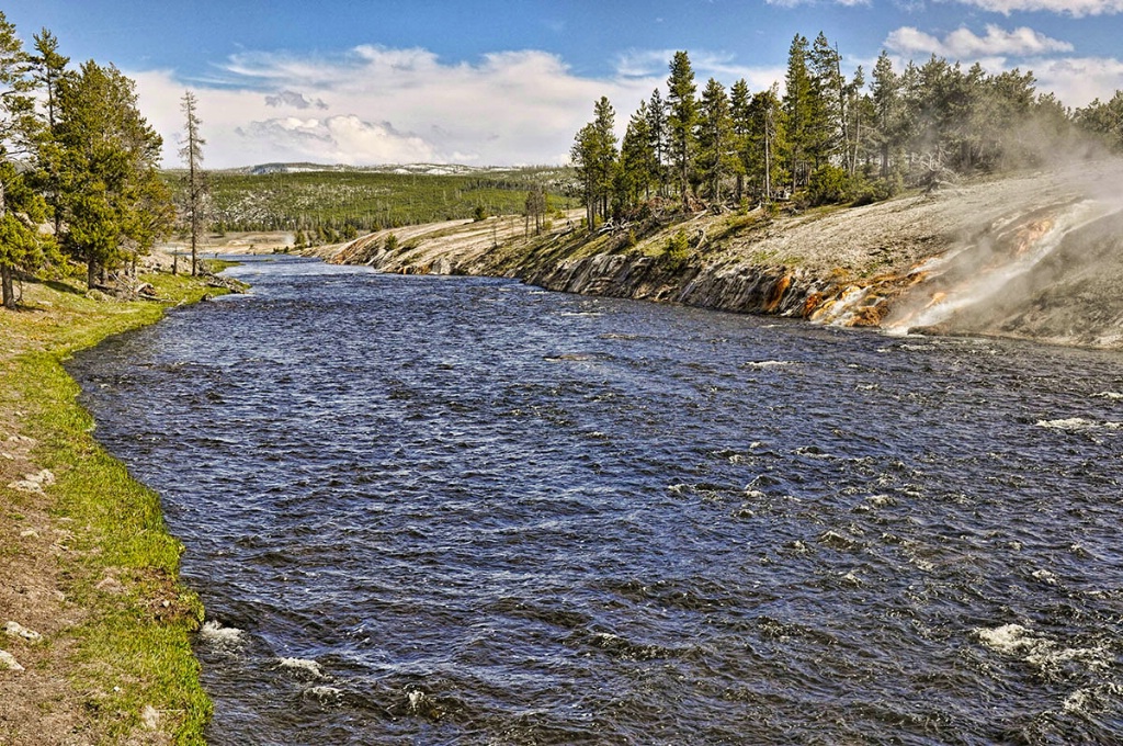 A River In Yellowstone