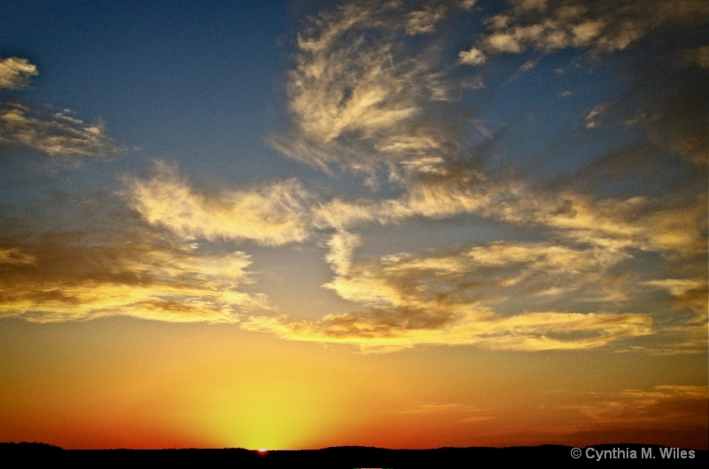 Texas Hill Country Sunset