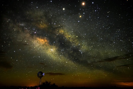Milky Way as seen in West Texas 