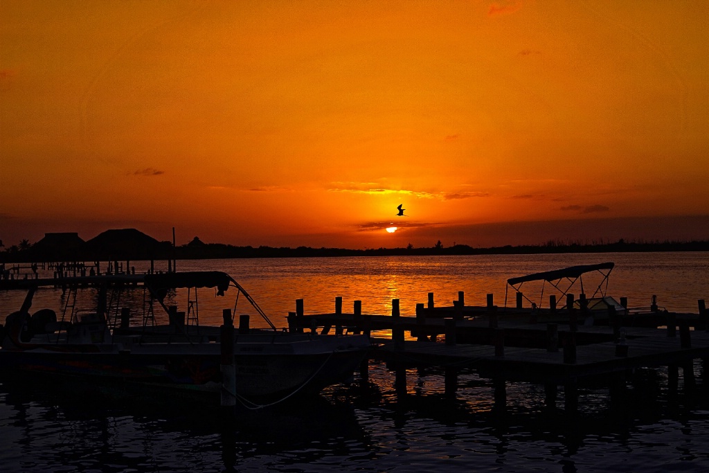 Sunrise at Cancun
