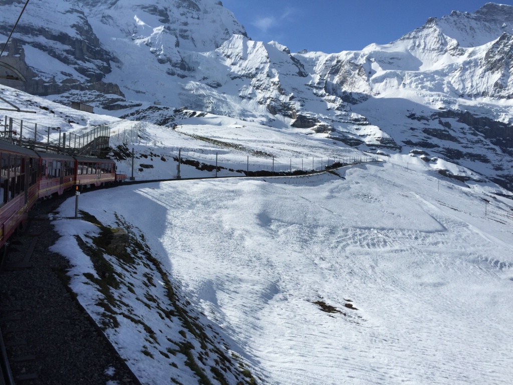 Tootooing in the Alps. 