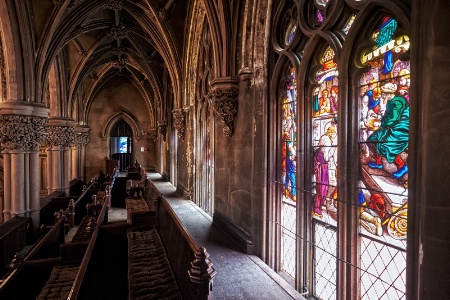 Gothic Church Balcony