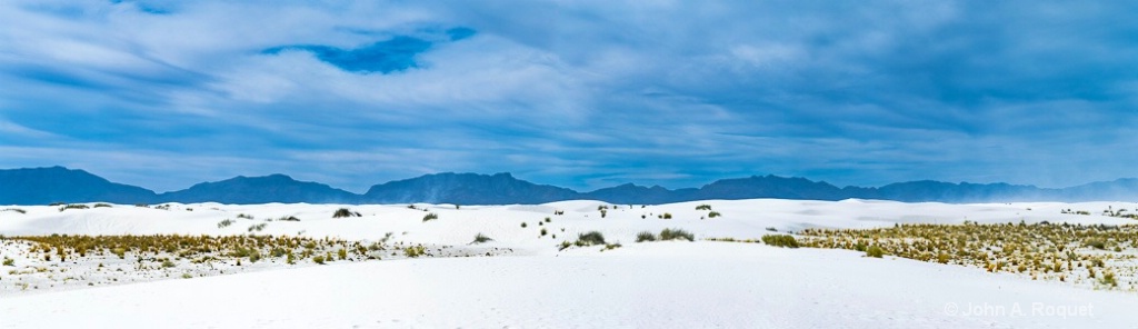 White Sands NM Panoramic - ID: 15156453 © John A. Roquet
