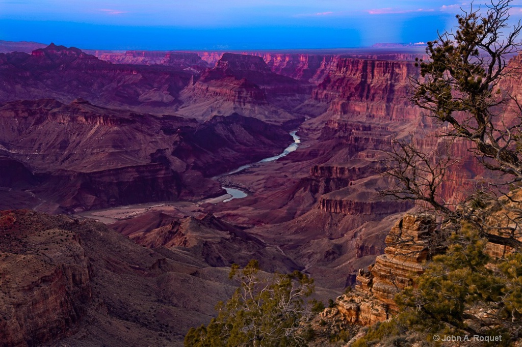 Grand Canyon Sunset AZ - ID: 15156462 © John A. Roquet