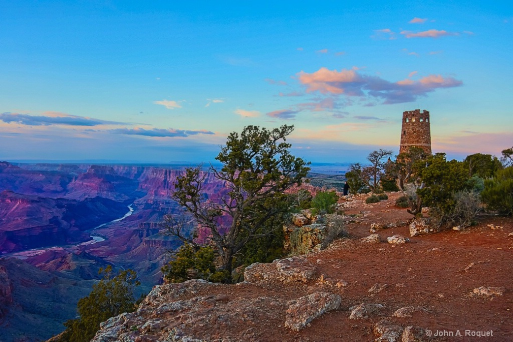 Desert View Lookout Grand Canyon AZ - ID: 15156463 © John A. Roquet